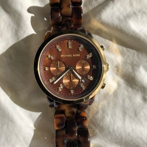 Michael Kors Tortoise Watch